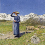 Mittag in den Alpen, 1891