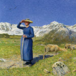 Windiger Tag_Mittag in den Alpen, 1891_ohne Rand