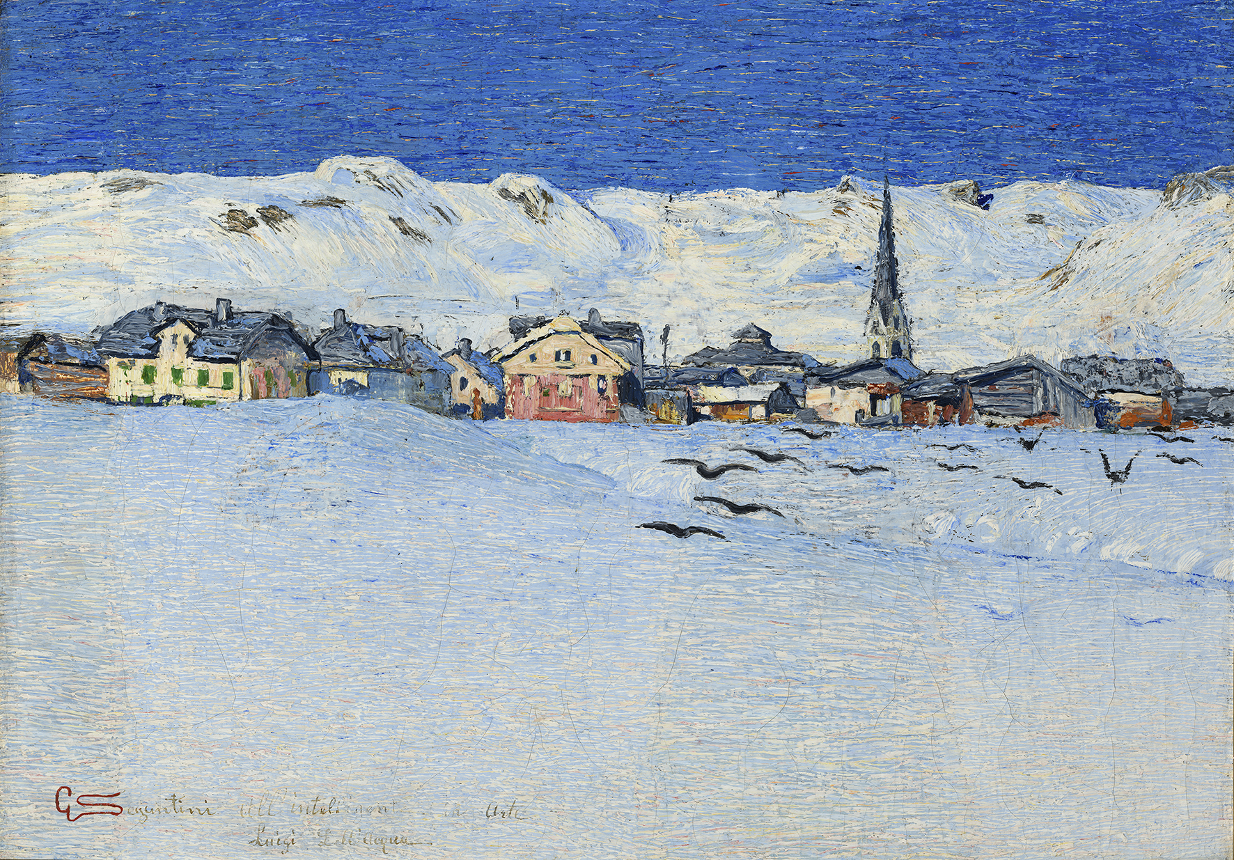 Savognino d'inverno, 1890
Courtesy METS Percorsi d’arte, Novara